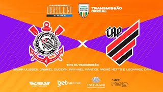 CORINTHIANS X ATHLETICOPR  AO VIVO  Narração OSCAR ULISSES  Futebol Globo CBN [upl. by Iccir860]