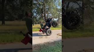 Polaris Sportsman Highlifter 1000 Wheelie [upl. by Carena37]