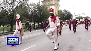 BCU Marching Band  2018 Circle City Classic Parade [upl. by Chamkis]