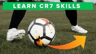 TOP 5 CR7 FOOTBALL SKILLS [upl. by Namrac270]