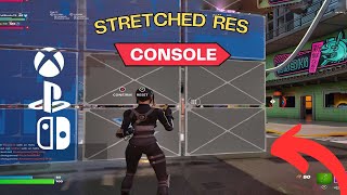 How to get Stretched Resolution on Console XboxPS4PS5Switch Fortnite [upl. by Elyak]