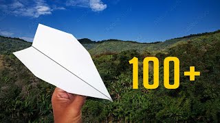 How To Make Paper Plane How To Make Paper Airplane Thats Flying Far [upl. by Peirce270]