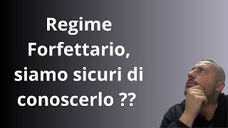 Regime forfettario si fa ancora tanta confusione 🤷🏻‍♂️ [upl. by Pathe]