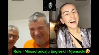 Role i Mirsad pricaju Engleski i Njemački 🤣🤣🤣🤣 [upl. by Odarbil]