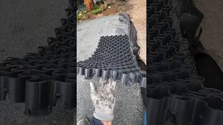 Strongest Gravel Driveway EVER construction shorts diy [upl. by Hardan68]