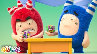 Rubix RACE  Oddbods 👹  Action Cartoons For Kids [upl. by Hazrit]