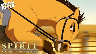 Spirits Fight For Freedom  Spirit Stallion of the Cimarron 2002  Screen Bites [upl. by Ferro]