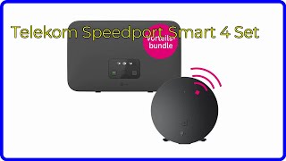 BEWERTUNG 2024 Telekom Speedport Smart 4 Set WESENTLICHE Einzelheiten [upl. by Airdnalahs304]