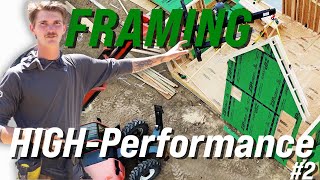 A Framers Guide to HIGHPerformance Homes pt 2  Wall FRAMING [upl. by Sulihpoeht]