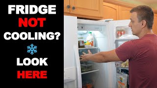 Frigidaire Fridge Not Cooling and The Easy Fix [upl. by Girardo]