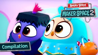 Angry Birds MakerSpace Season 2 Compilation  Ep 16 to 20 [upl. by Korten]