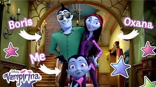 Bat Chat Vees Family  Vampirina  Disney Junior [upl. by Lib]