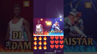 Adam vs raistar trending love shortvideos [upl. by Namlak]