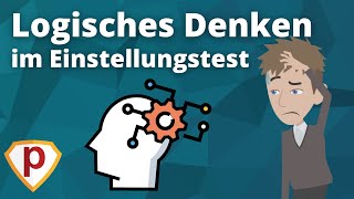 Einfach erklärt Logisches Denken im Einstellungstest 💼 Plakos verrät wie [upl. by Hedva]