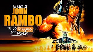 La Saga De Rambo El Hombre Con Más Muertes En El Cine  TeLoResumo [upl. by Kellene639]