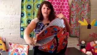 Sarah Janes Oilcloth Bags at The Crazy Dazy [upl. by Ardiek]