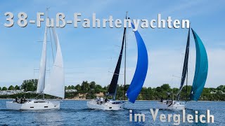 38FußFahrtenyachten im Vergleich – Teil 1 unter Segeln 2021 [upl. by Valerle]