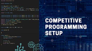 My Competitive Programming Setup [upl. by Gee]