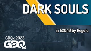 Dark Souls by Regole in 12016  Games Done Quick Express 2023 [upl. by Trilby]