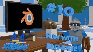 AAVolt Streams Fun with Blender 10 [upl. by Ycal676]