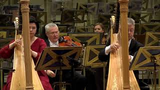 Josef BLANCO  Concerto for two harps and orchestra Ion IvanRoncea Ioana Nicolescu  harps [upl. by Lednem]