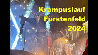 Krampuslauf Fürstenfeld 2024 [upl. by Rydder]