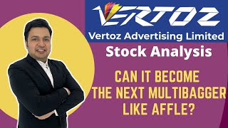 Vertoz Advertising Limited Stock Analysis  Fundamental Review Latest Share News Multibagger 2021 [upl. by Yelekreb]