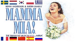 Mamma Mia in 11 Different Languages ABBA [upl. by Areic]