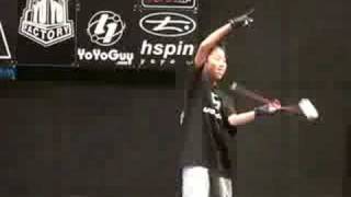 【ヨーヨー】world yoyo contest 2008 final 5a 01 takeshi matsuura [upl. by Bari146]