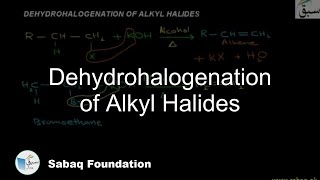 Dehydrohalogenation of Alkyl Halides Chemistry Lecture  Sabaqpk [upl. by Athal]