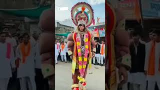 Jai bajrangbali 🙏🙏 shorts youtubeshorts bajrangbali hanuman [upl. by Mathre441]