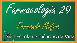 Farmacologia 20 Aula 29  Agentes anticolinesterásicos  efeitos adversos [upl. by Hahsia922]