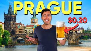 What Can 100 Get in PRAGUE Europes Cheapest City [upl. by Allicerp504]