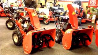 Ariens Deluxe 28 amp 28 SHO Snow Blower [upl. by Novahc481]