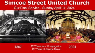 Our Final Service  Sunday April 14 2024 [upl. by Zeiler]