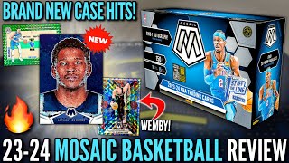 THE NEW MOSAIC IS FINALLY HERE BIG CHANGES 😮🔥 202324 Panini Mosaic Basketball FOTL Hobby Boxes [upl. by Yannodrahc]