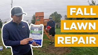 Step by Step Fall Lawn Repair [upl. by Eiknarf615]