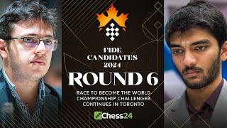 FIDE Candidates 2024 Rd 6  Leaders Gukesh amp Ian Faceoff Hikaru amp Fabiano Will There Be Fireworks [upl. by Akirej]