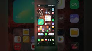 HyperOS 20 animations with launcher beta 2 😍 shorts [upl. by Ilonka]