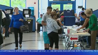 Early Voting In Broward Gets Underway For Florida Primary Election [upl. by Enrahs]