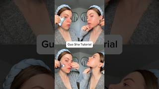 Do you prefer your Gua Sha or hands when massaging your face 🫶 guasha youtubecreatorcommunity [upl. by Anoif]