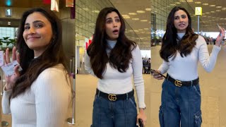 OMG 😱 Daisy Shah क्यों हूई Shocking Gets Clicked By Media At Airport😱🥵🔥 [upl. by Ahsatsan]