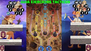 Guia de Ejercicios Tacticos en el quotErial Aracnidoquot Composiciones【AFK Journey】Español SUB ENG [upl. by Darraj]