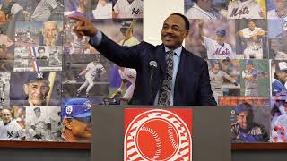 Jesse Barfield Induction Speech to the NY State Baseball Hall of Fame [upl. by Figone632]