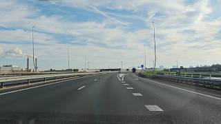 Driving in the Netherlands Dutch Horizons The Journey from The Hague to Amsterdam Sunday Morning [upl. by Boardman]