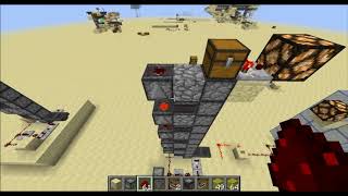 Silent Hopper Speed Dropper Elevator minecraft 112 [upl. by Gneh]