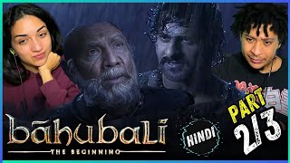 BAAHUBALI THE BEGINNING HINDI Movie Reaction Part 23 SS Rajamouli  Prabhas  Rana Daggubati [upl. by Htesil123]