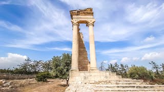 🇬🇧360°Sovereign Base Areas of Akrotiri Episkopi Cantonment Temple of Apollo Hylates [upl. by Imoyn]