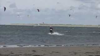 Kitesurfing Zeeland Netherlands brouwersdam [upl. by Ponce900]