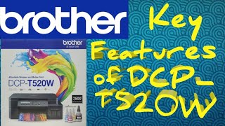 Brother Ink Tank DCPT520W Printer [upl. by Aryaz603]